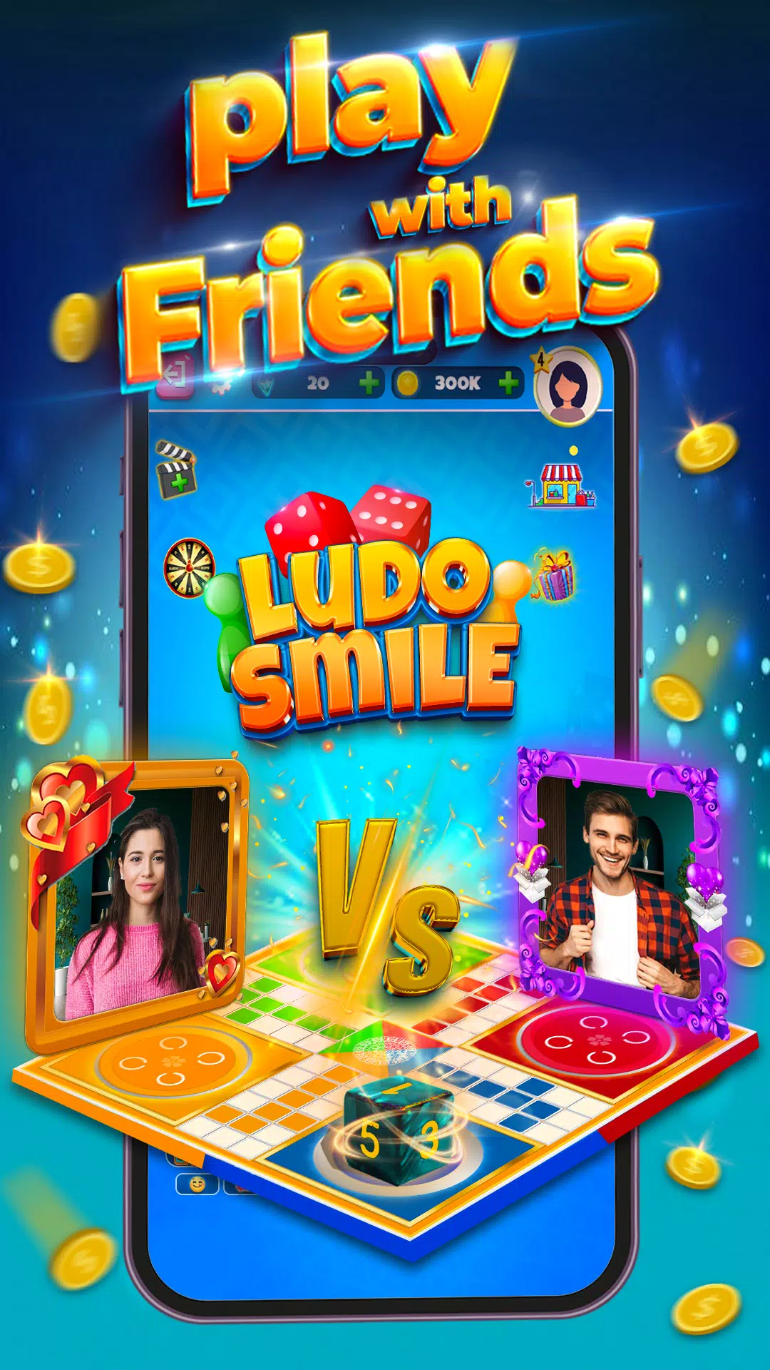 Ludo Online: Dice & Board Game ဖန်သားပြင်ဓာတ်ပုံ 1