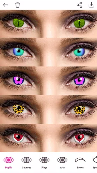 Eye Color Changer Captura de tela 1