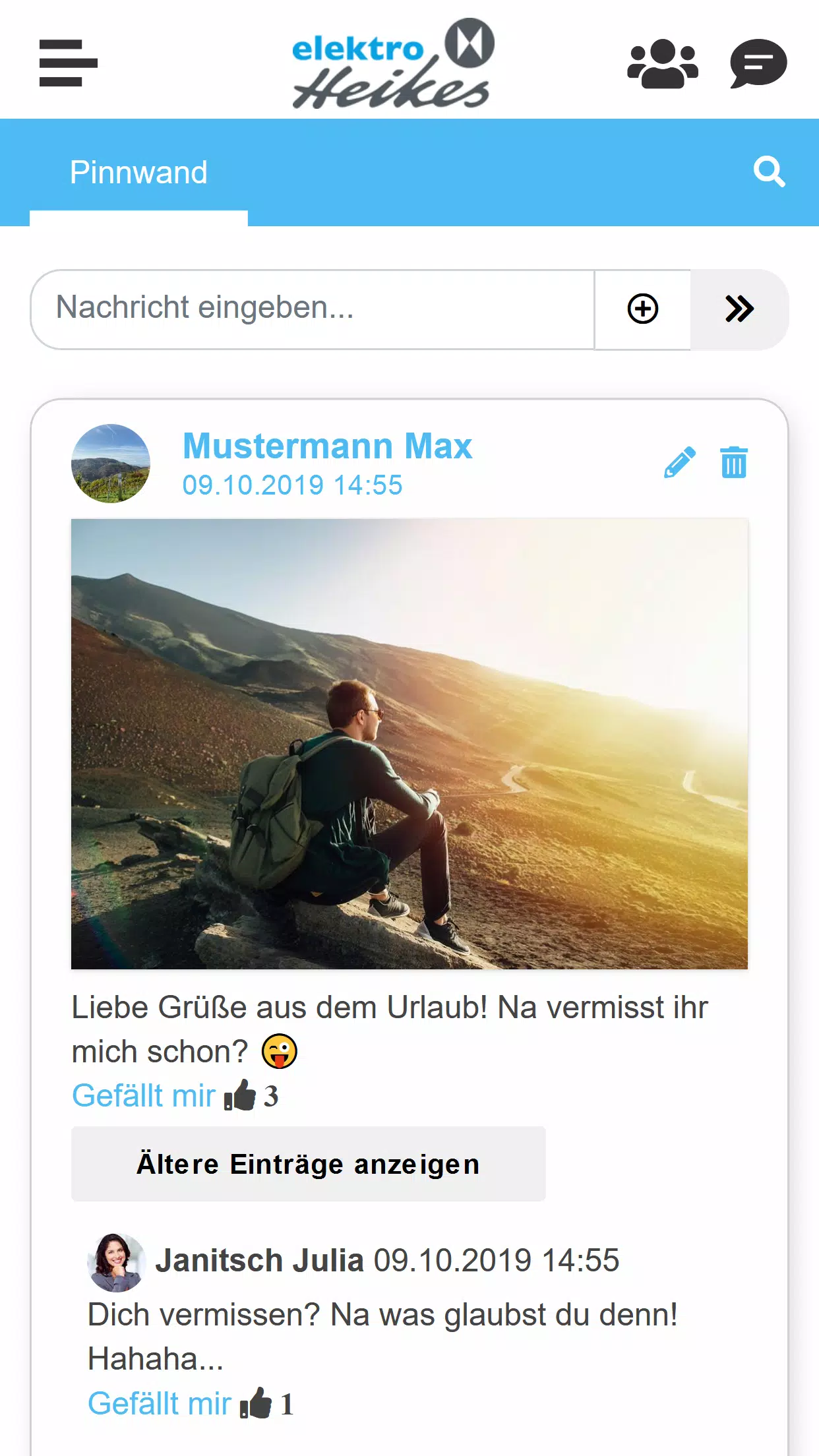 Elektro Heikes Mitarbeiter Ekran Görüntüsü 1