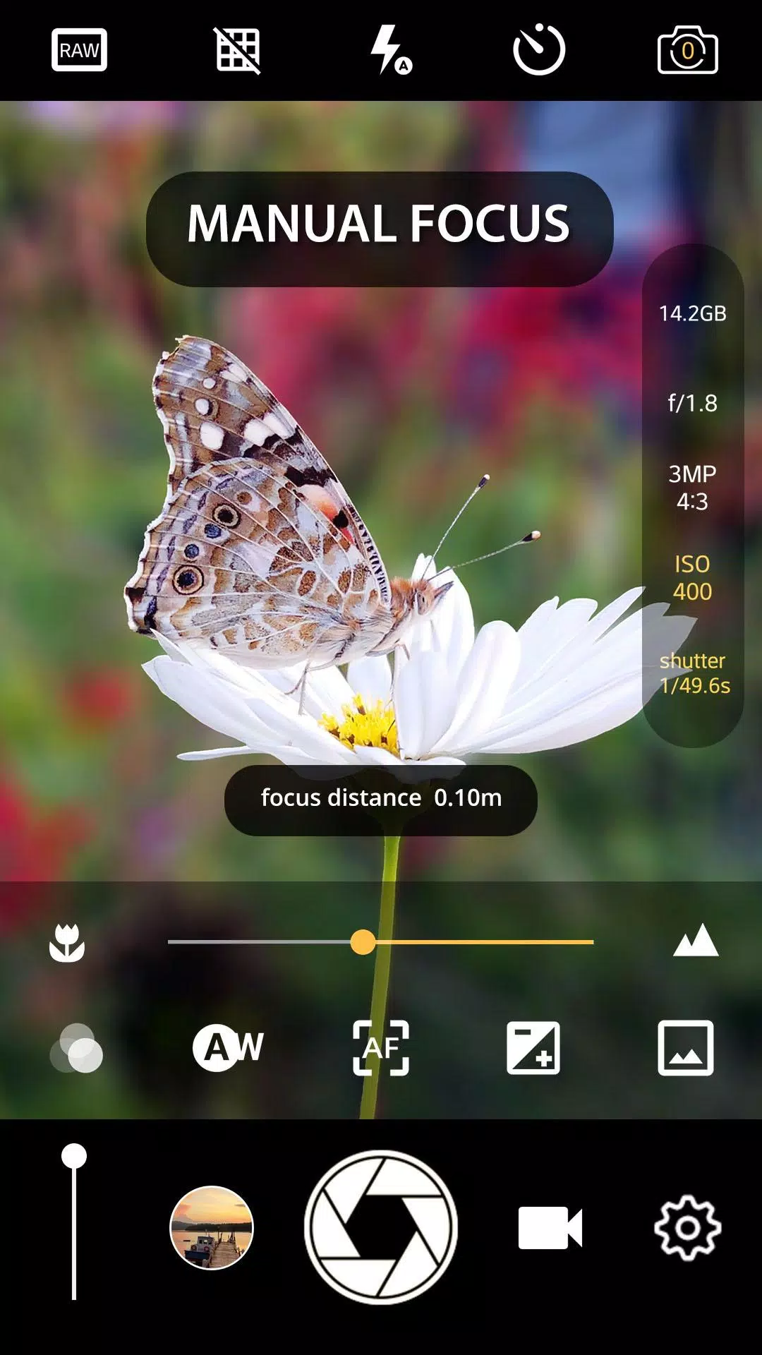 Manual Camera: DSLR Camera Pro Tangkapan skrin 2