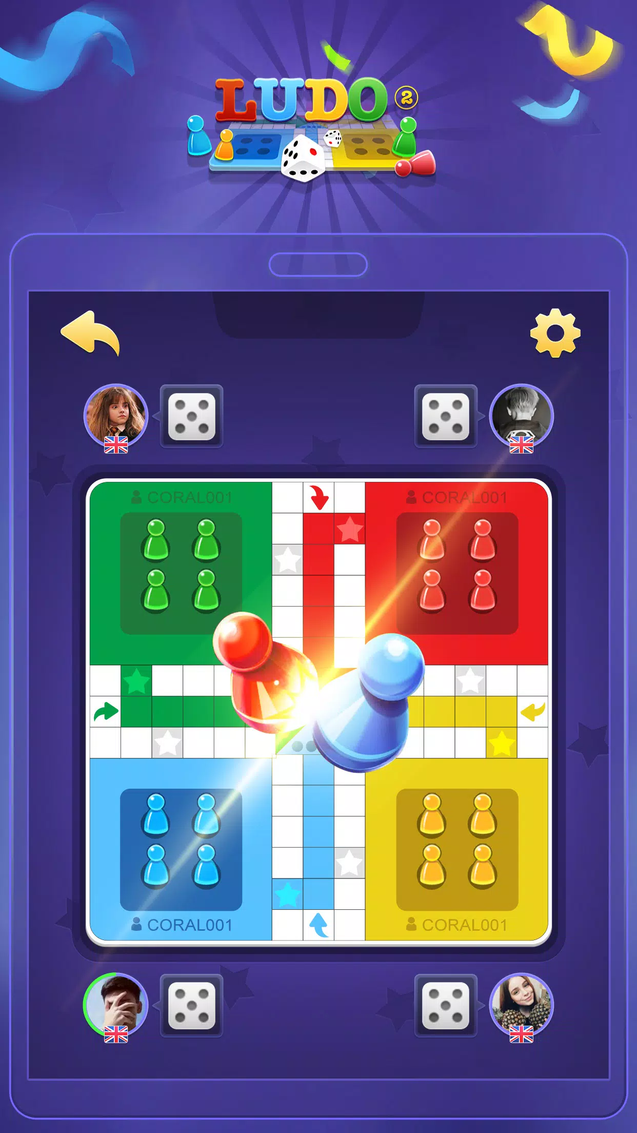 Ludo Master-Offline Star king 스크린샷 2