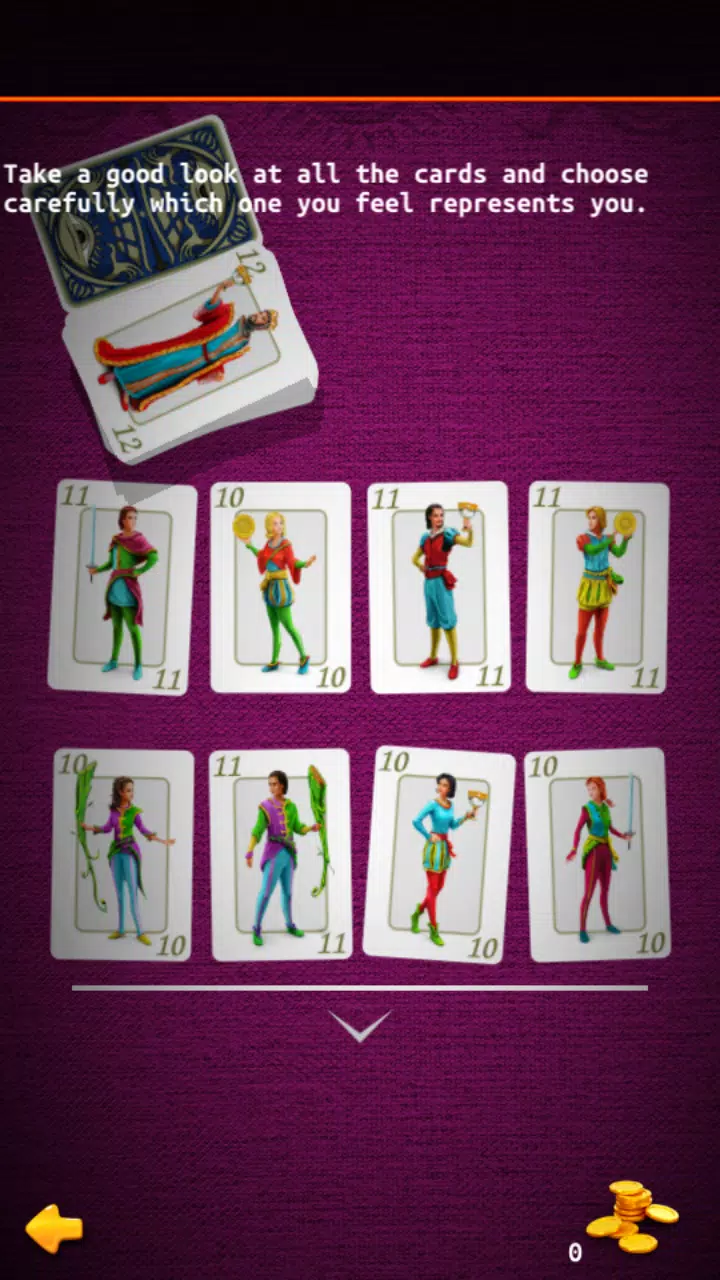 Schermata Card Reading 3