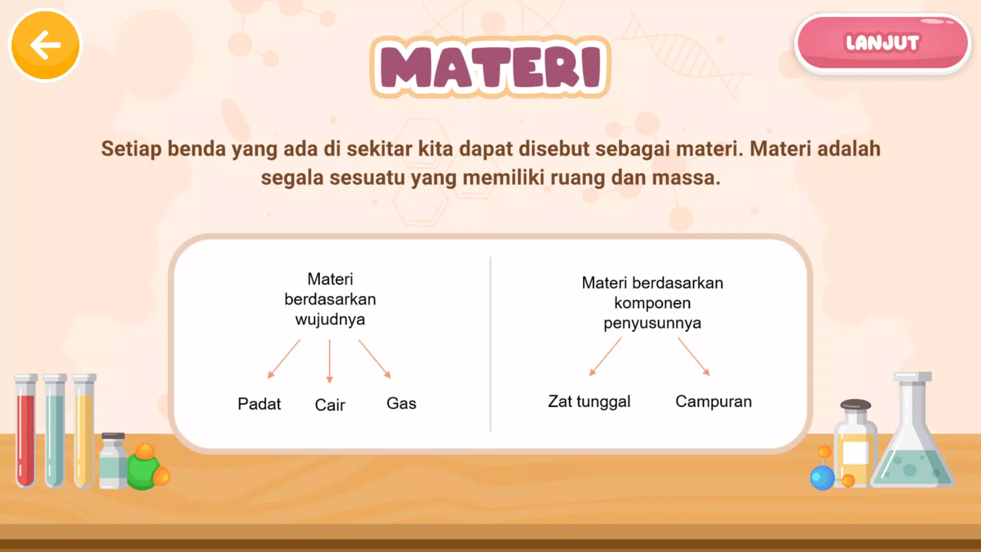 Zat Tunggal dan Campuran Screenshot 3