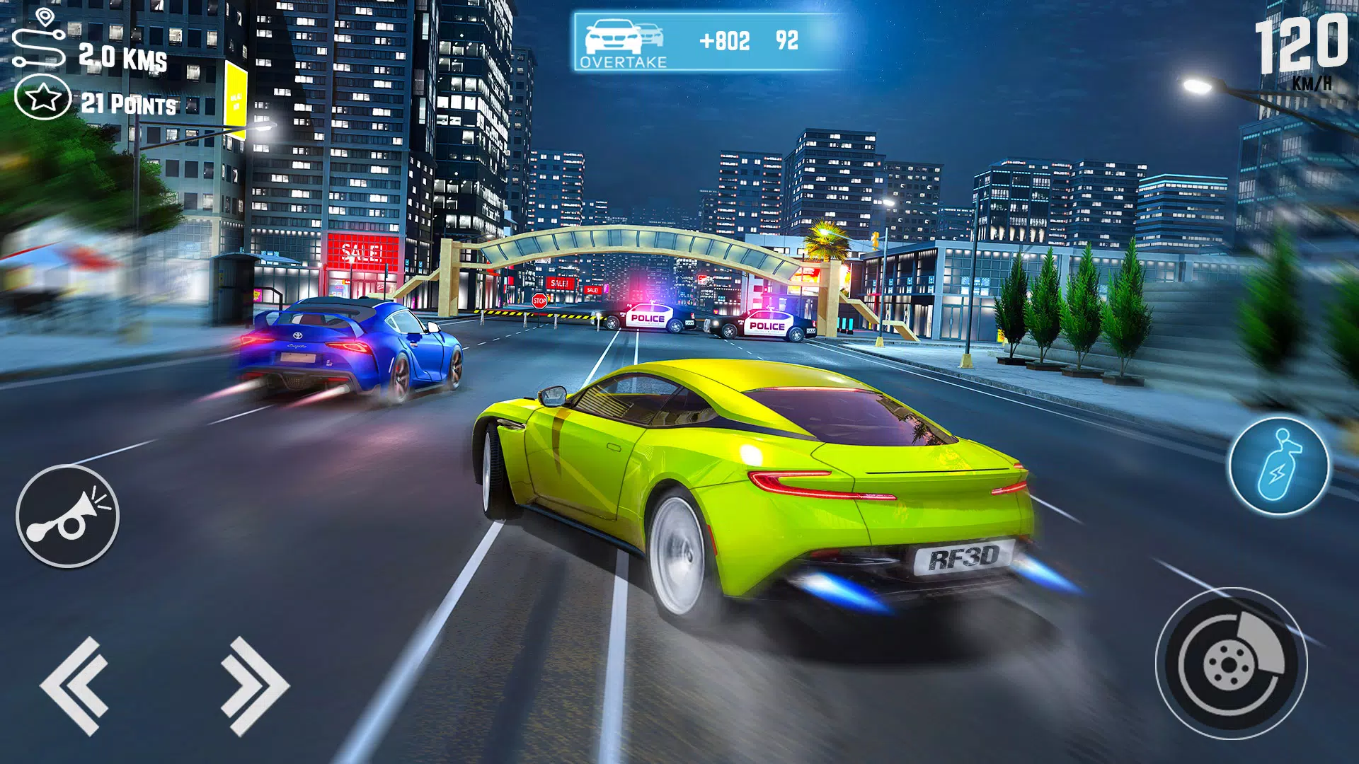 Real Highway Car Racing Game Ekran Görüntüsü 3