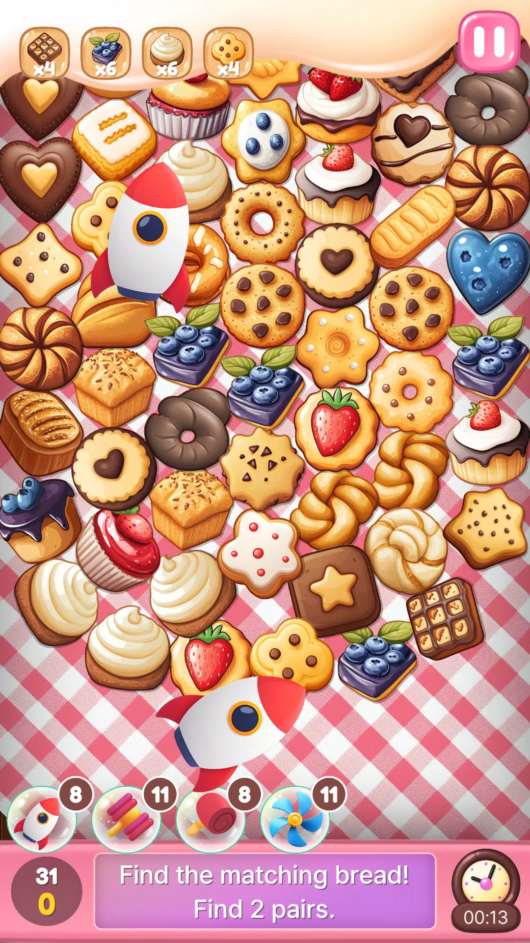 Match Puzzle 1+1 Bakery Schermafbeelding 3