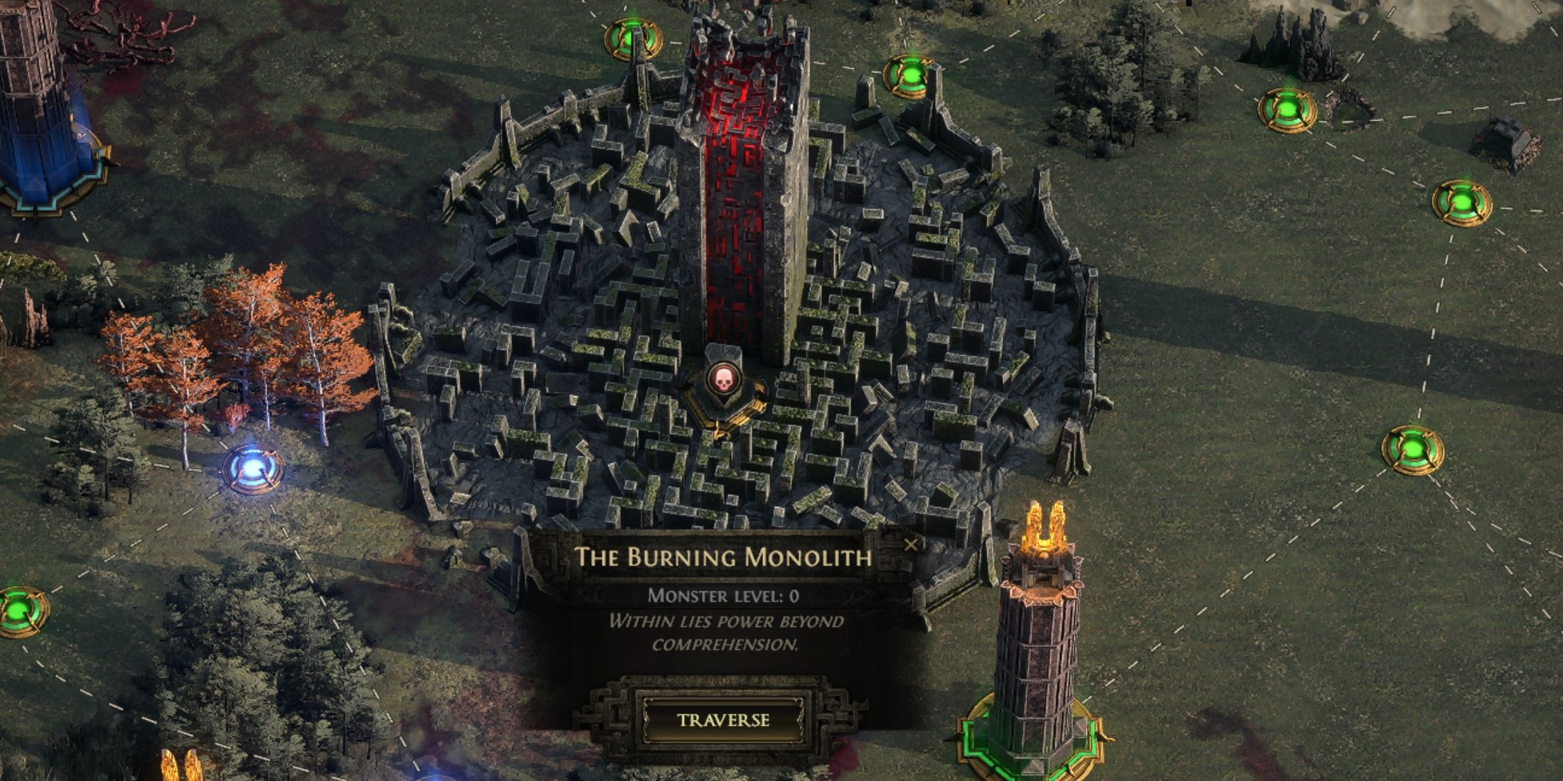 Landas ng pagpapatapon 2: Ipinaliwanag ng Burning Monolith