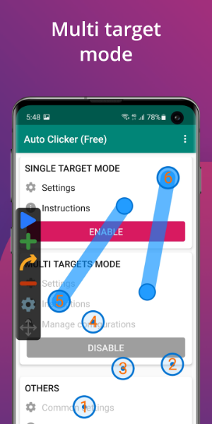 Auto Clicker - Automatic tap Mod স্ক্রিনশট 3