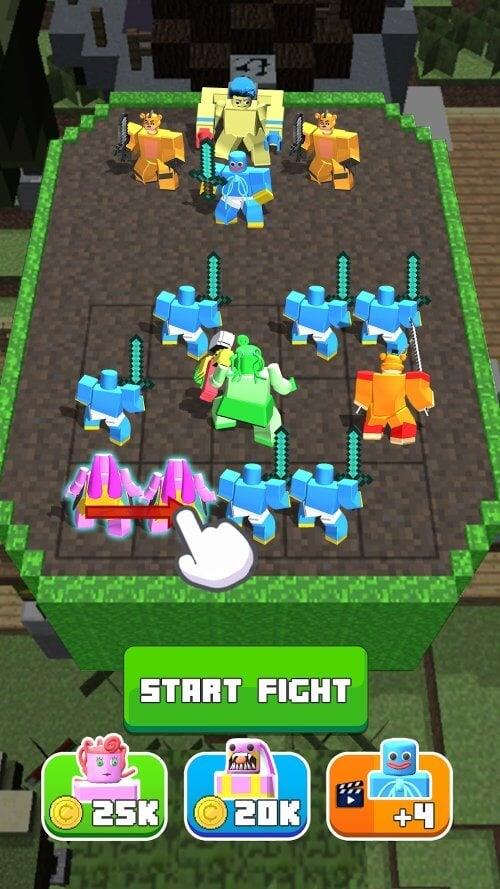 Craft Merge Battle Fight Screenshot 1