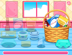 cooking cake Caramel games Screenshot 1