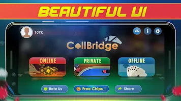 Call Bridge Card Game - Spades Ảnh chụp màn hình 2