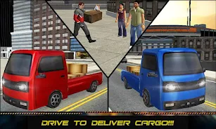 US Driver Transport Truck Game Tangkapan skrin 3