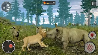 Wild Lion RPG Animal Simulator Ekran Görüntüsü 4