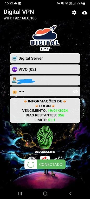 DigitalVPN Screenshot 2