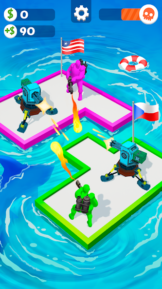 War of Rafts: Crazy Sea Battle Screenshot 4