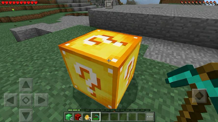 Lucky block mod for mcpe Captura de pantalla 2