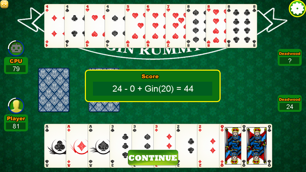 Gin Rummy Pabroton Captura de pantalla 3