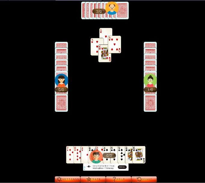 SPADES CallBreak by bejogame Screenshot 2