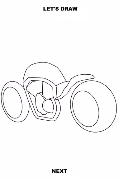 Draw Motorcycles: Cruiser Screenshot 3