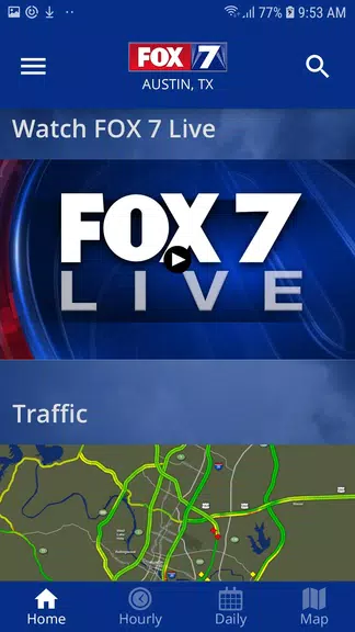 FOX 7 Austin: Weather Schermafbeelding 2