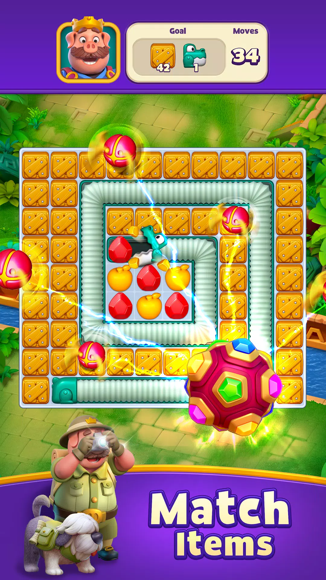 Piggy Kingdom Ảnh chụp màn hình 1