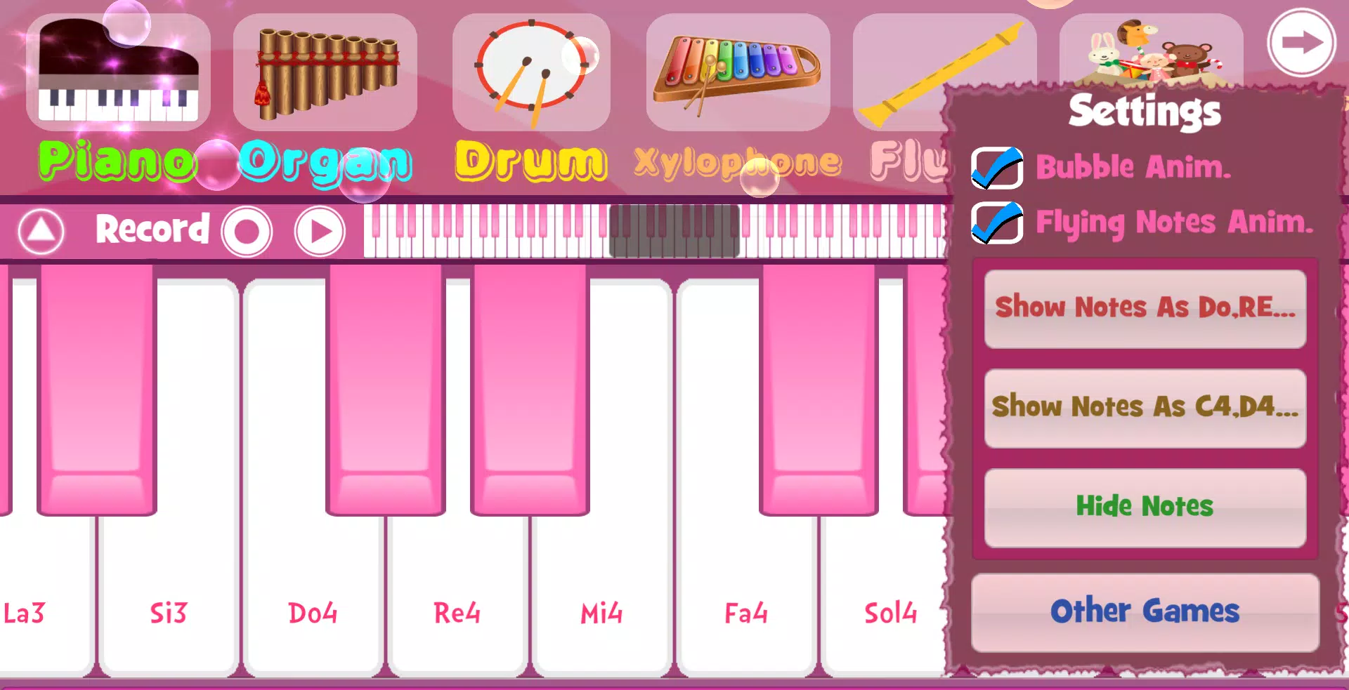 Pink Piano स्क्रीनशॉट 3