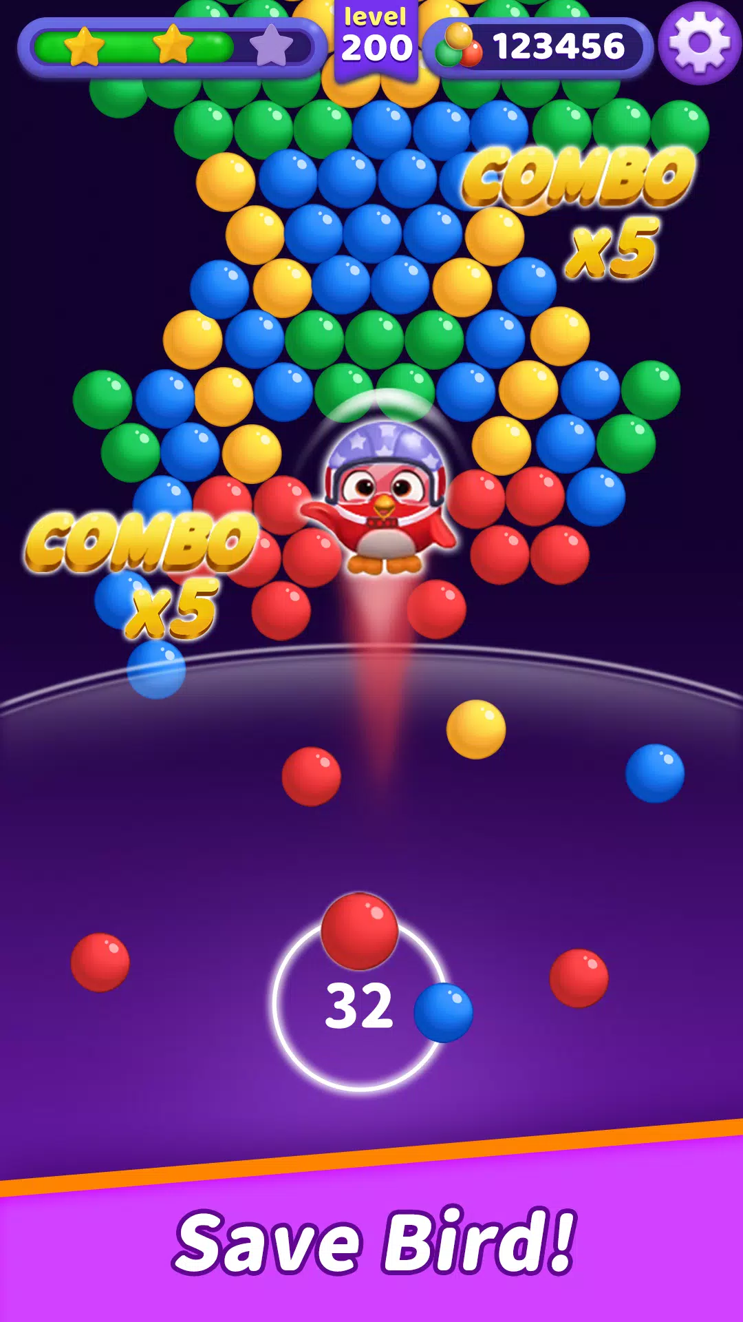 BubbleShooter Pop & Puzzle Captura de pantalla 4