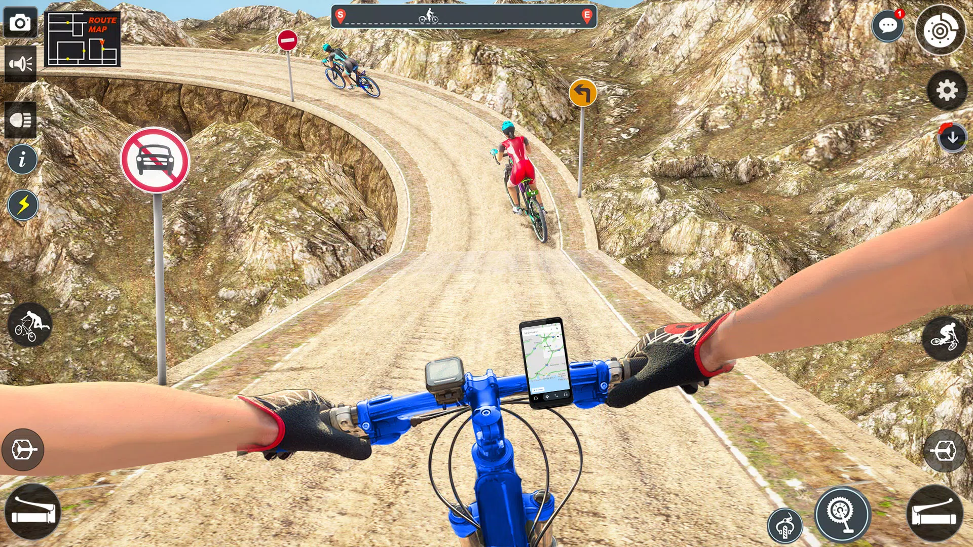 BMX Cycle Stunt Game 3D スクリーンショット 1