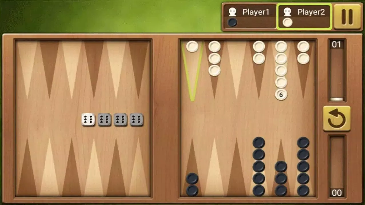 Schermata Backgammon King 2