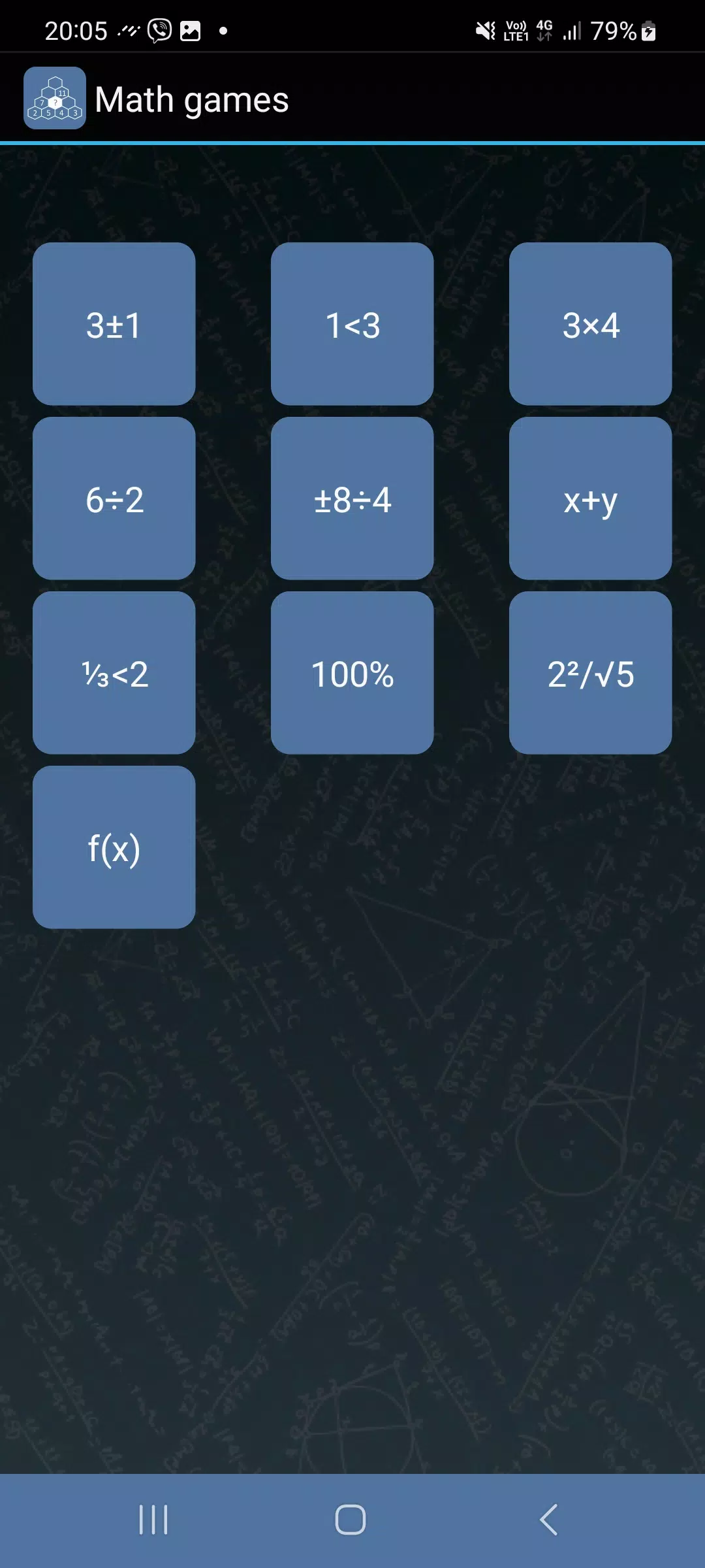 Math workout - Brain training Screenshot 1