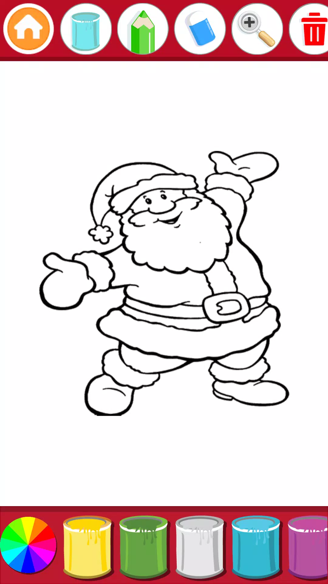 Christmas Coloring Book Ekran Görüntüsü 1