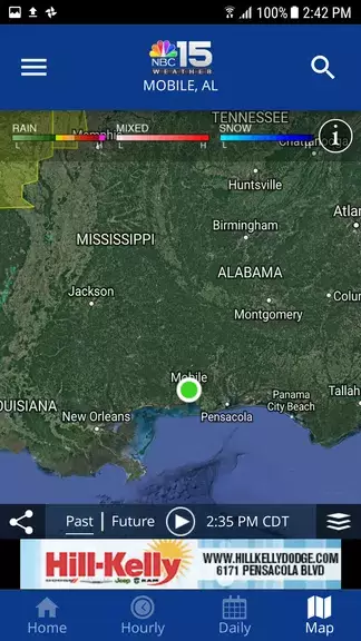 NBC 15 WPMI Weather ภาพหน้าจอ 4