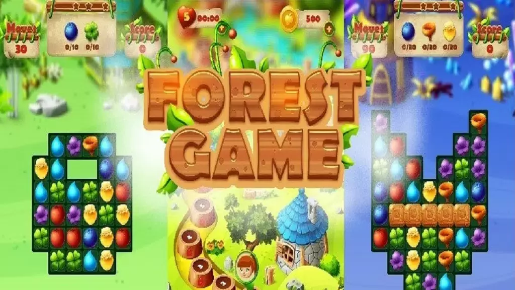 Fairy Forest - match 3 games Ảnh chụp màn hình 4