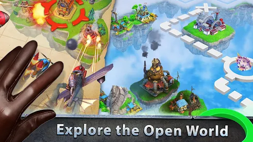 Sky Clash Lords of Clans 3D Capture d'écran 1