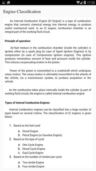 Automobile Engineering ภาพหน้าจอ 3