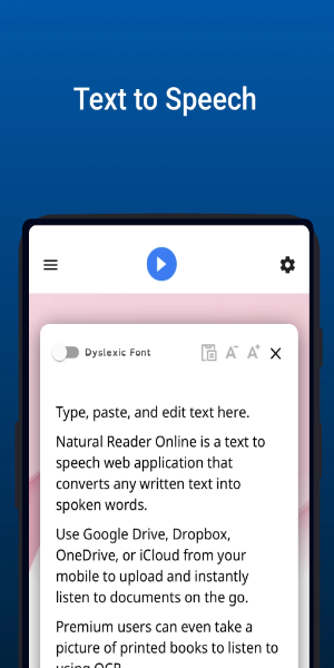 Natural Reader Ảnh chụp màn hình 1