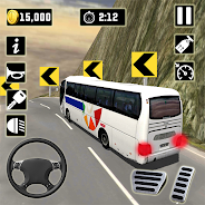 Bus Driving School : Bus Games স্ক্রিনশট 1