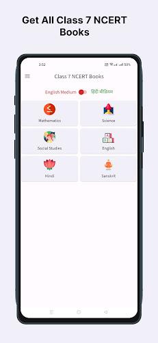 Class 7 NCERT Books Tangkapan skrin 1
