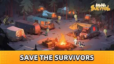 Mini Survival: Zombie Fight 스크린샷 4