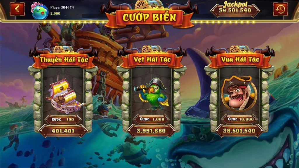 Bắn Cá Rồng - Bắn Cá Slot 스크린샷 3