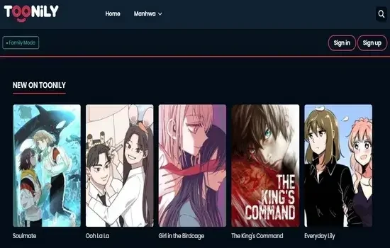 Toonily应用截图第1张