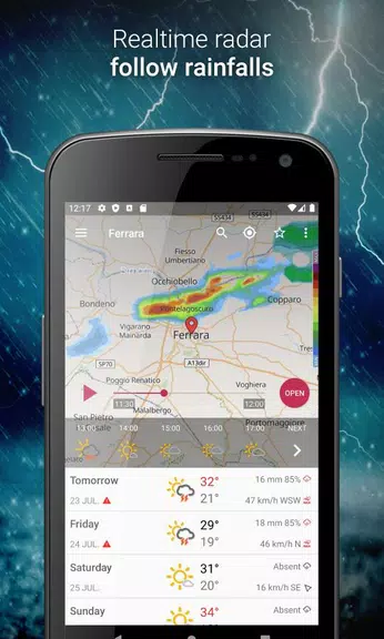 3B Meteo - Weather Forecasts Zrzut ekranu 2