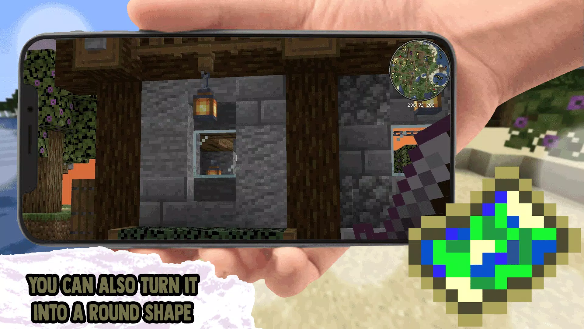 Minimap Mod Addons for MCPE Capture d'écran 2