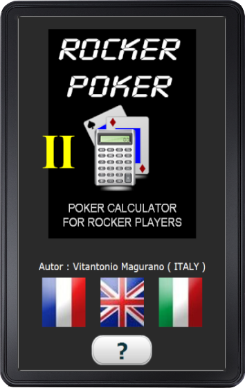 Rocker Poker Calculator II Free Captura de tela 1