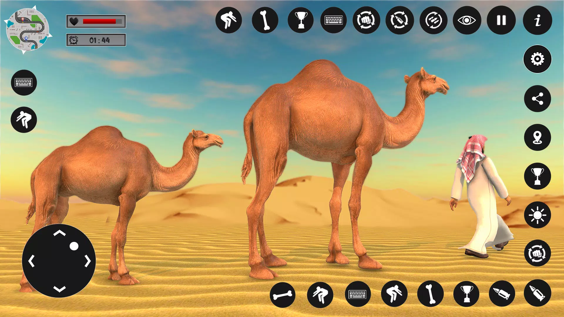 Camel Family Life Simulator ဖန်သားပြင်ဓာတ်ပုံ 1