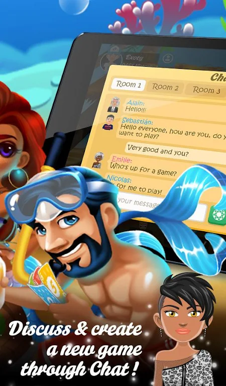 Multiplayer Crazy8 Game ဖန်သားပြင်ဓာတ်ပုံ 4