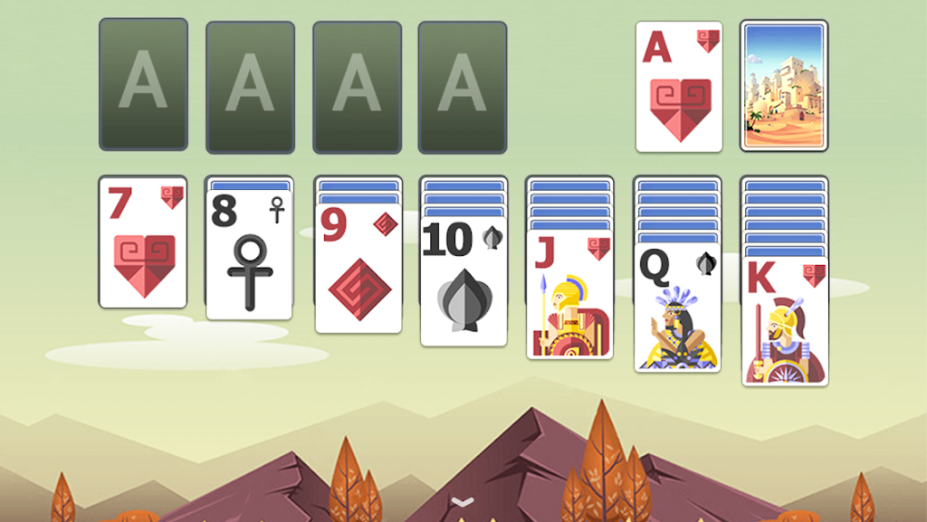 Solitaire Ancient Fable Theme应用截图第3张