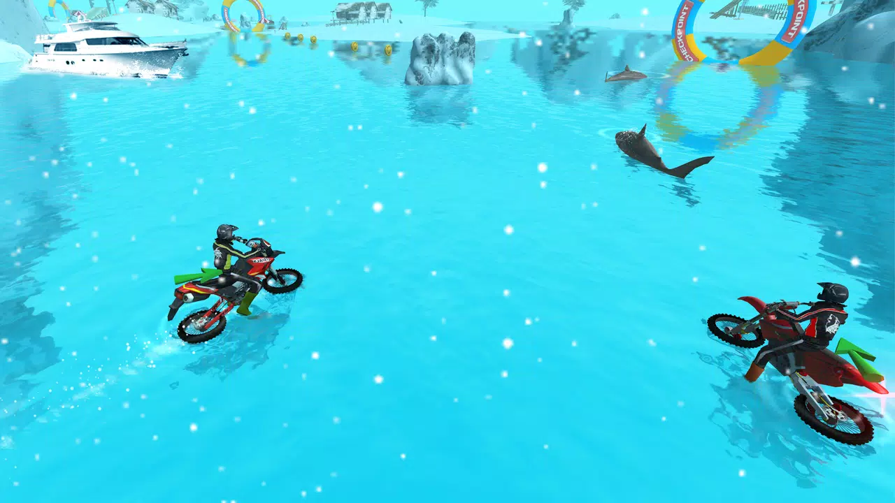 Bike Racing : Water Bike Games ဖန်သားပြင်ဓာတ်ပုံ 3