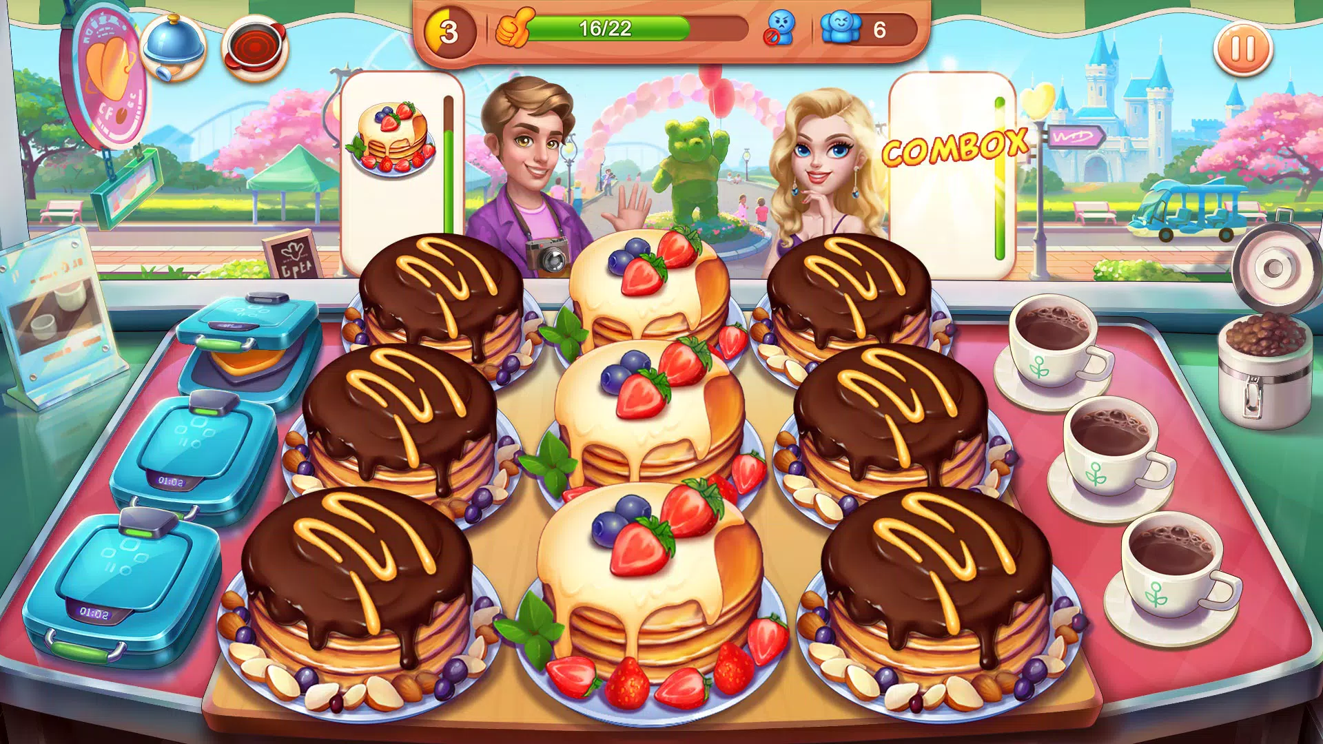 Cooking Center-Restaurant Game ဖန်သားပြင်ဓာတ်ပုံ 2