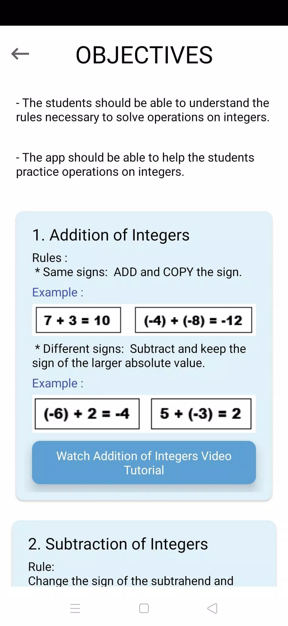 Integers Saga Screenshot 4