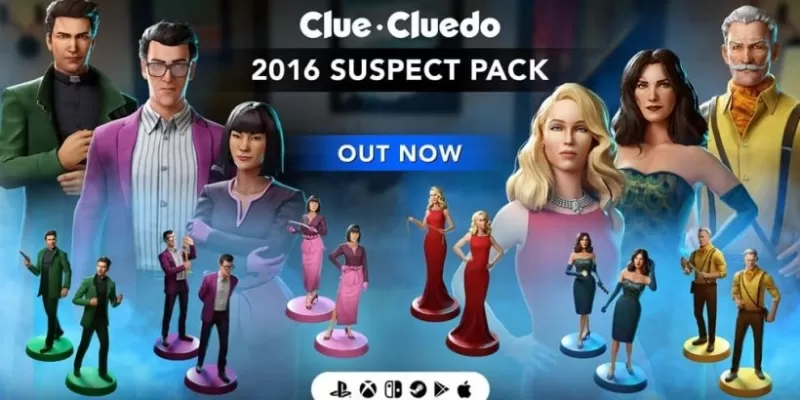 Cluedo 手機版揭曉 2016 演員陣容與復古規則